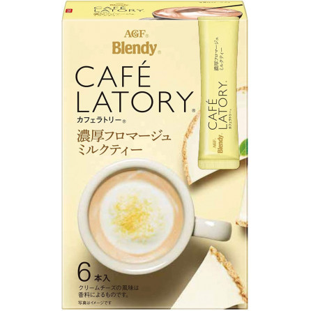 AGF Сливочный японский чай со вкусом Чизкейка в стиках 1 шт CAFÉ LATORY Япония