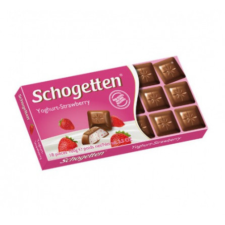 Шоколад Schogetten Yoghurt-Strawberry 100g Германия