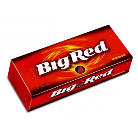 Жевачка Wrigley Big Red 15 пластинок со вкусом корицы. Германия