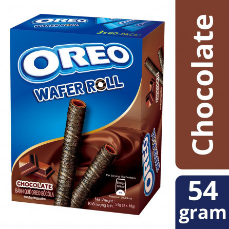 Oreo Wafer Roll Choco 54гр