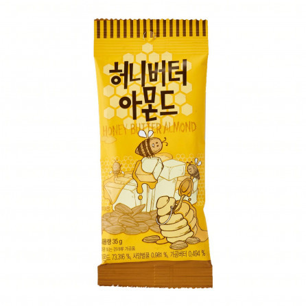 Миндаль обжаренный с медово-сливочным вкусом "Honey Butter Almond" 30г