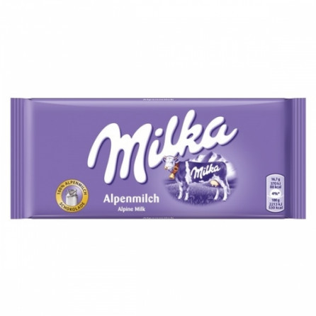 Шоколад Milka Alpine milk 100 гр Германия