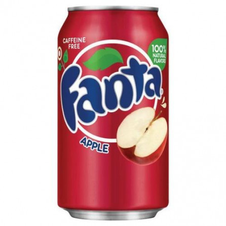 Fanta Apple Яблоко 0,355 литра США