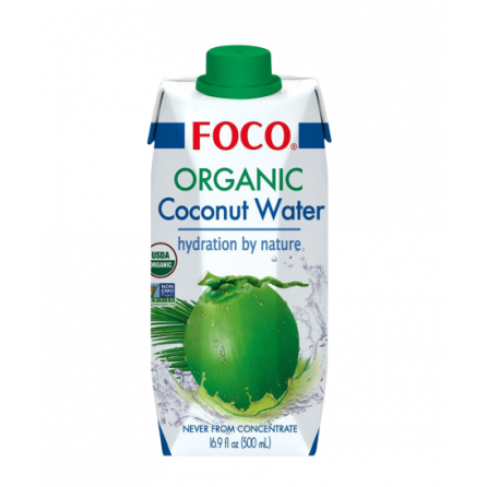 FOCO Органическая кокосовая вода 330 мл