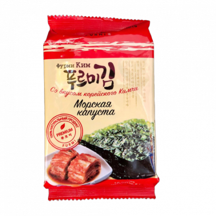 Морская капуста со вкусом Кимчи Furmi Kim 10 листов 5 г Корея
