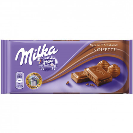Шоколад Milka Noisette 100гр Германия