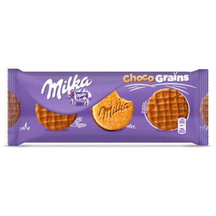 Печенье Milka Choco Grains со злаками 126 гр