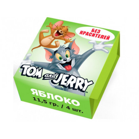 Жевательные конфеты Tom & Jerry со вкусом яблока 11,5 гр.