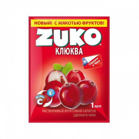 Растворимый напиток Zuko Клюква 25гр. Чили