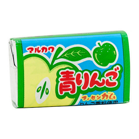 Жевачка MARUKAWA зеленое яблоко 5,5г