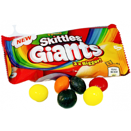 Skittles Giants 45 гр гигантский скитлс