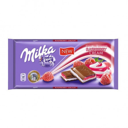 Шоколад Milka Raspberry Cream 100g Германия