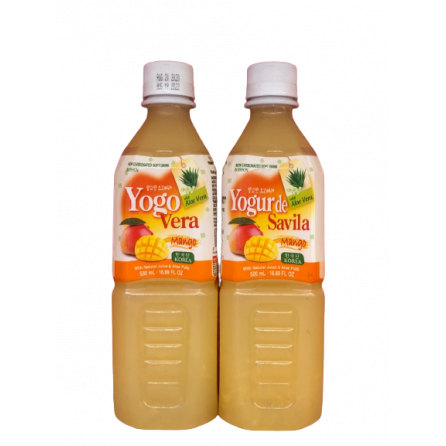 Yogovera Mango напиток со вкусом йогурта и манго, 500 мл