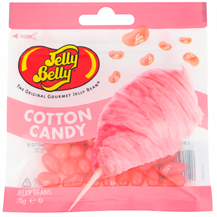 Jelly Belly cotton candy сахарная вата 70г США