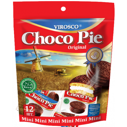 Choco Pie Mini Virosco 18г 12шт, Вьетнам