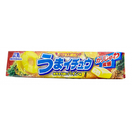 Конфеты жевательные Uma-Ichu Morinaga со вкусом ананаса 55,2г, Япония