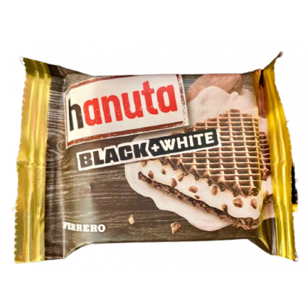 Вафли Hanuta Black and White мини 22 гр