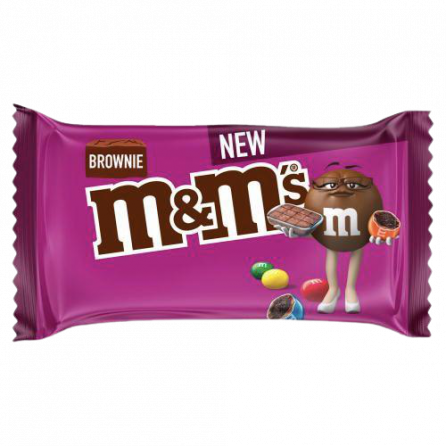 M&Ms Brownie Chocolate Bag 36 гр, Европа