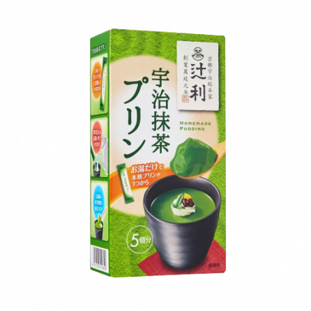 Пудинг TSUJIRI с зеленым чаем матча Удзи 1 стик на чашку