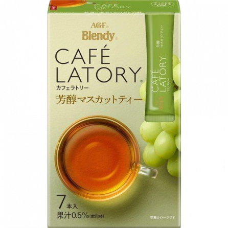 AGF Чай с Белым Виноградом Мускат растворимый 1 стик Япония