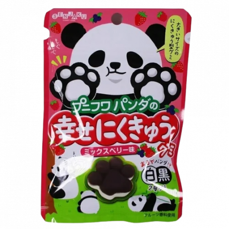 Мармелад Senjaku Лапки Панды ягодный микс 34гр, Япония