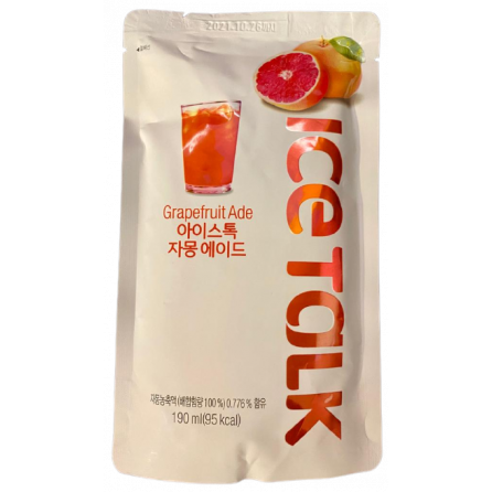 ICE TALK "Grapefruit Ade" грейпфрут 190мл. Корея