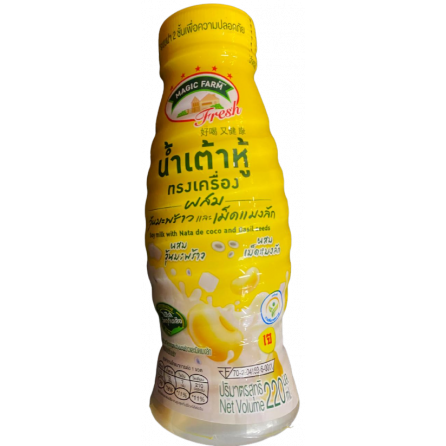 Напиток Magic Farm с соевым молоком мякотью кокоса и семенами базилика 220мл Тайланд
