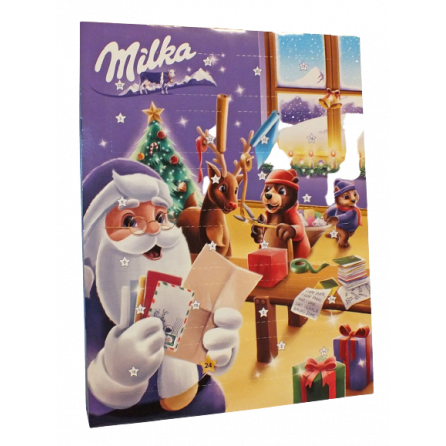 Milka Advent calendar новогодний адвент календарь 90гр, Европа