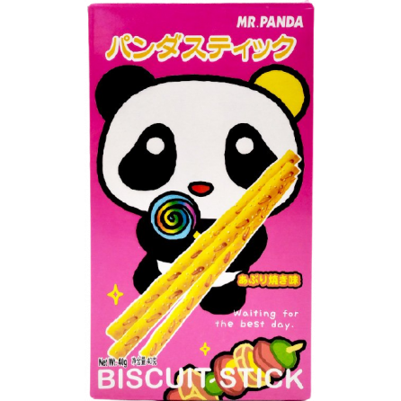 Палочки Mr.Panda со вкусом барбекю 40гр Корея