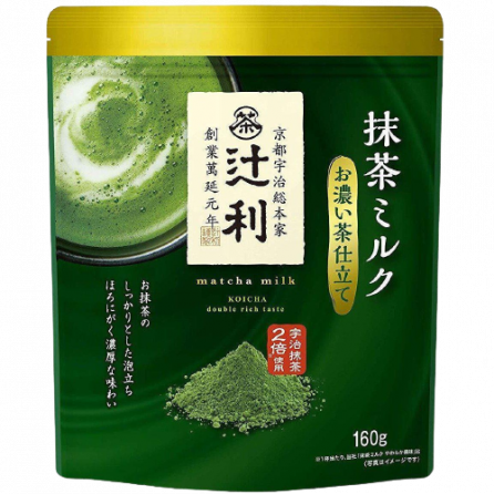 Чай матча насыщенный вкус с молоком Koicha Double Rich Tas 160 г Япония