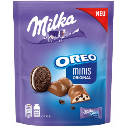 Шоколад Milka Oreo Minis Original 153г Швейцария