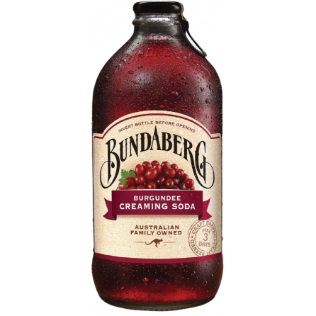 Лимонад Bundaberg Burgundee Creaming soda 0,375л Австралия