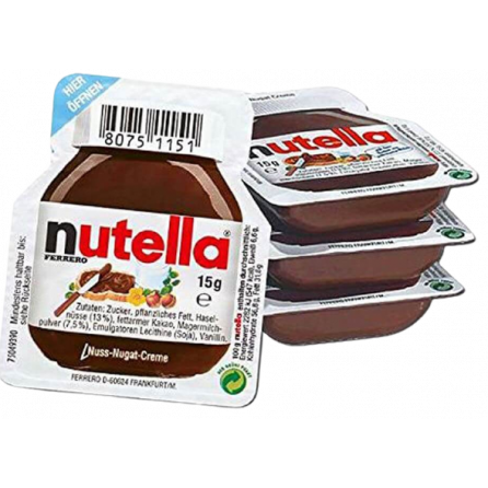 Шоколадная паста Nutella mini 15гр Италия