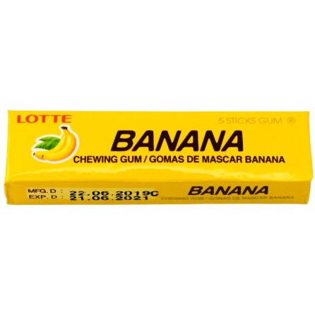 Жевачка Lotte Банан 13 гр