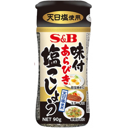 Приправа черный перец с солью S and B, Япония, 90 г