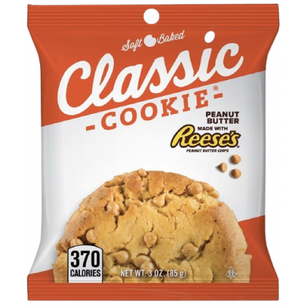 Печенье Classic Cookies Reese Peanut Butter 85г США