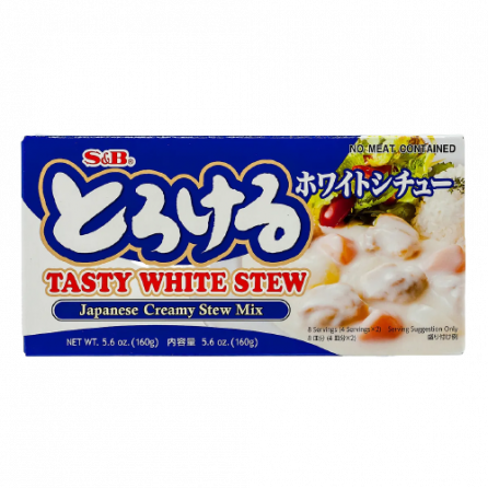 Соус S&B Японский для тушения Tasty white stew, 8 порций, 160 г, Япония