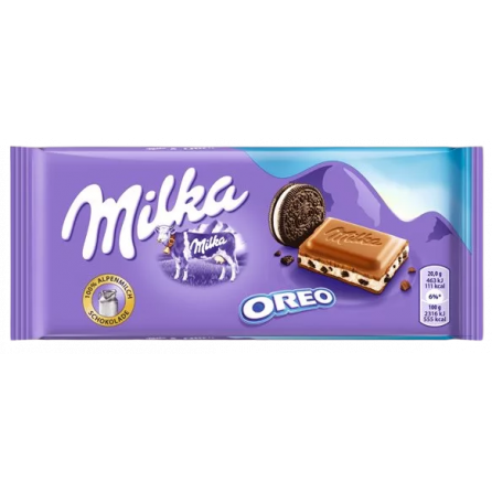 Шоколад Milka&Oreo 100 гр Германия