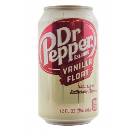 Dr. Pepper Vanilla Float Ванильное мороженое 0.355мл США