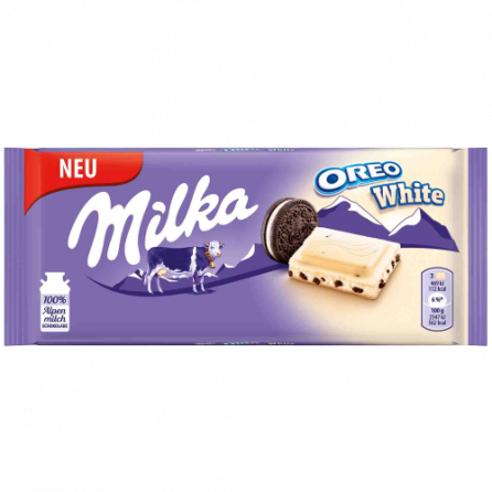 Шоколад Milka Oreo White
