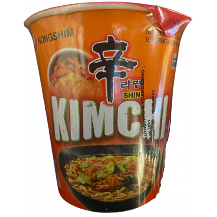 Лапша Nongshim средне-острая Kimchi 75гр Корея