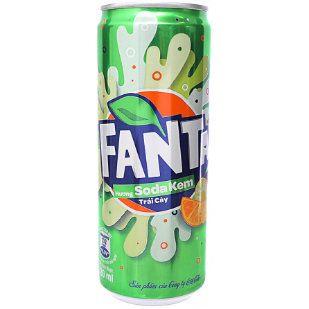 Fanta Cream Soda крем сода 330мл. Вьетнам
