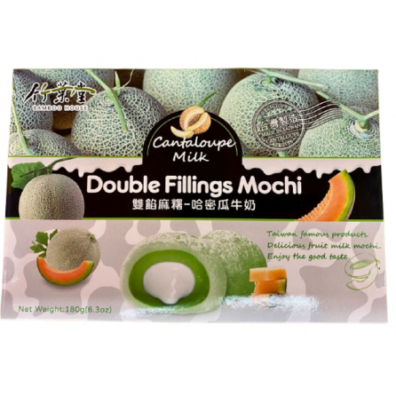 Моти Double fillings Mochi сливочные с японской дыней, 180г Китай