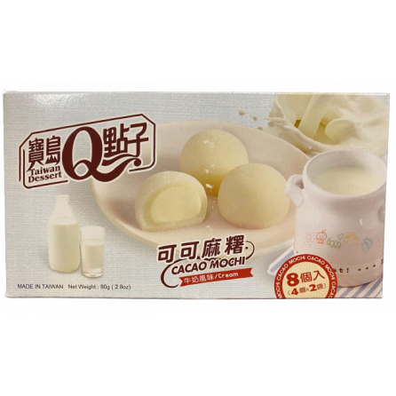 Моти молочные с белым шоколадом 80г Тайвань