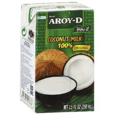 Кокосовое молоко "AROY-D" 250 мл, Tetra Pak