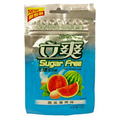 Конфеты освежающие Sugar Free Арбуз-Мята 15 гр