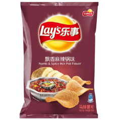 Lay's potato chips Numb& spicy hotpot flavor вкус Хот-Пот 70гр Китай